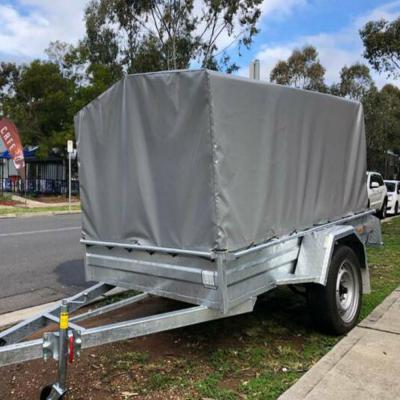 PVC Tarpaulin Waterproof Cargo Trailer Cover - 副本